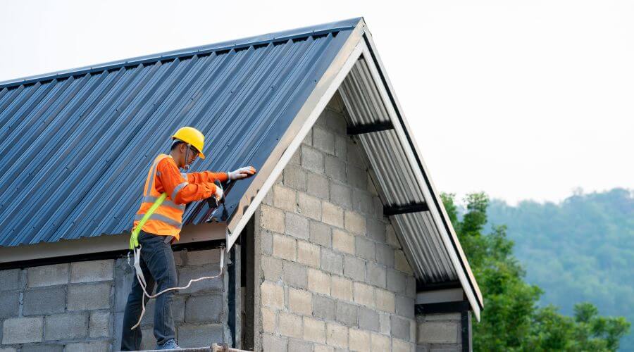 Professional gutter cleaning in Baker, WV